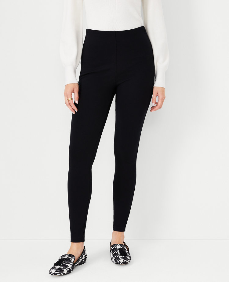 SIDE ZIP LEGGINGS / BLACK – FABRIC