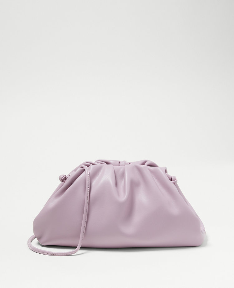 Black Cinched Clutch bag and Convertible Crossbody