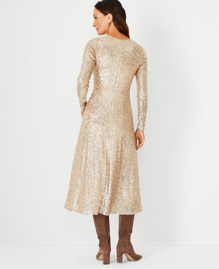 Monsoon saturn 2024 sequin midi dress