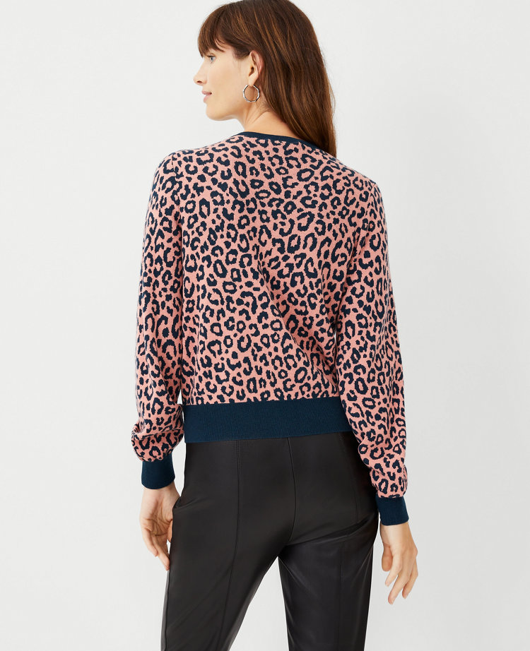 Leopard Print Ann Cardigan