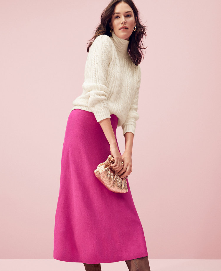 Midi Sweater Skirt