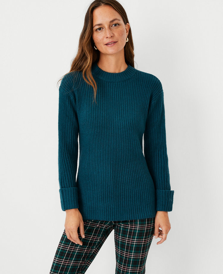 Ann taylor shop tunic sweater