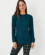 Ribbed Tunic Sweater carousel Product Image 1