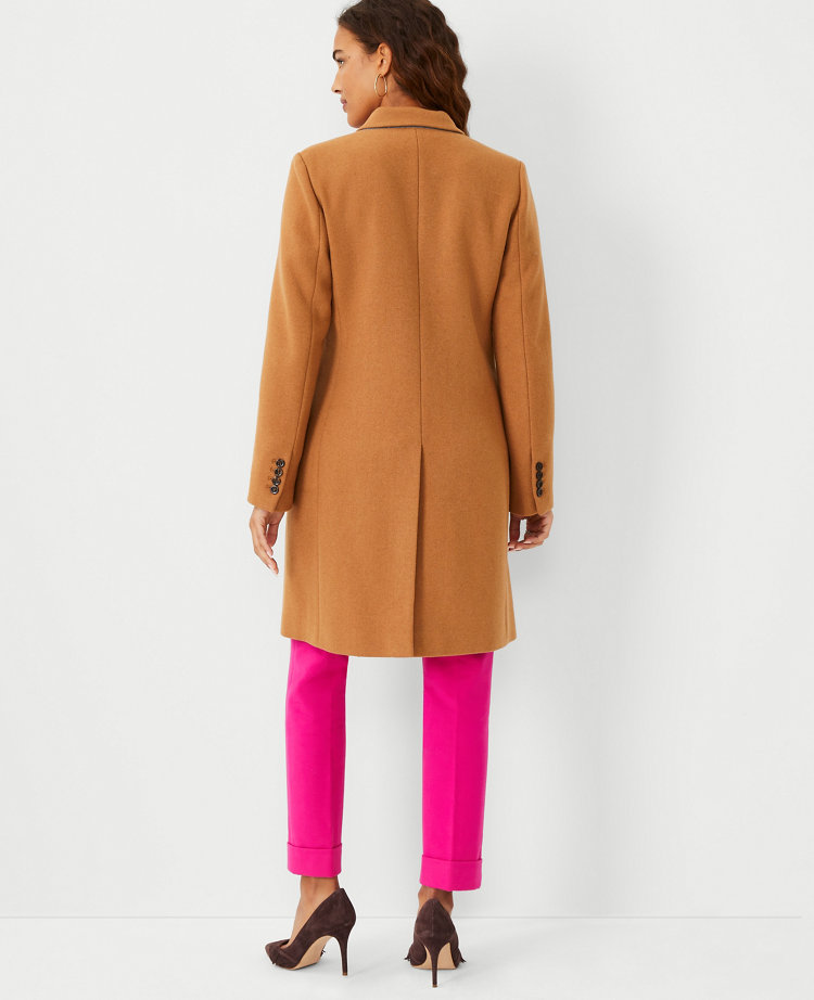 Ann taylor outlet camel coat