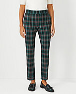 The Plaid High Waist Ankle Pant carousel Product Image 3