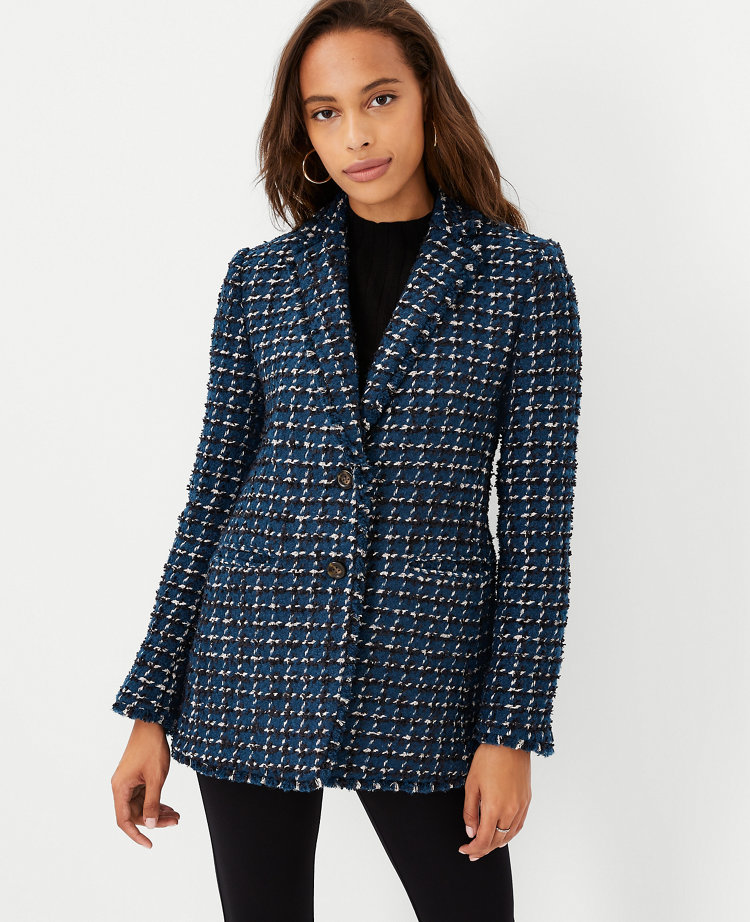 The Ann Taylor Houndstooth Blazer I Was Influenced To Buy