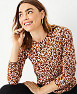 Leopard Print Sweater carousel Product Image 3