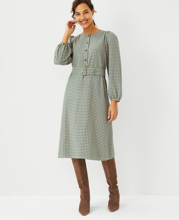 midi dress ann taylor