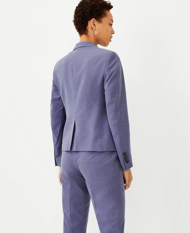 Brielle Tailored One-Button Blazer