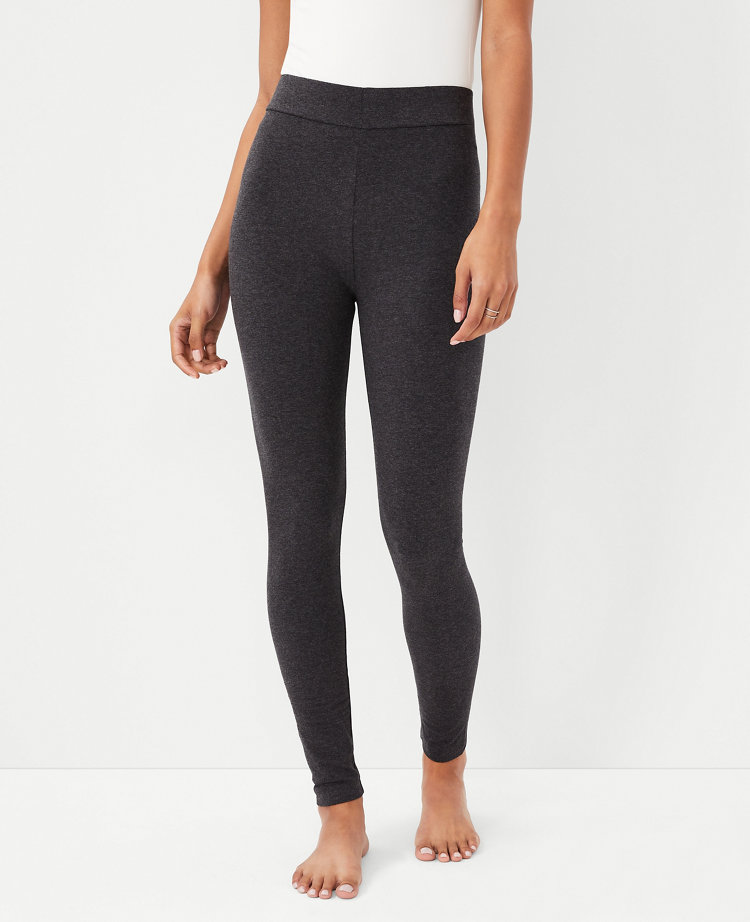 Ponte Leggings with Side Zip