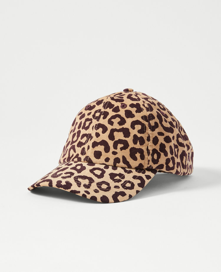 Leopard print baseball hat shop