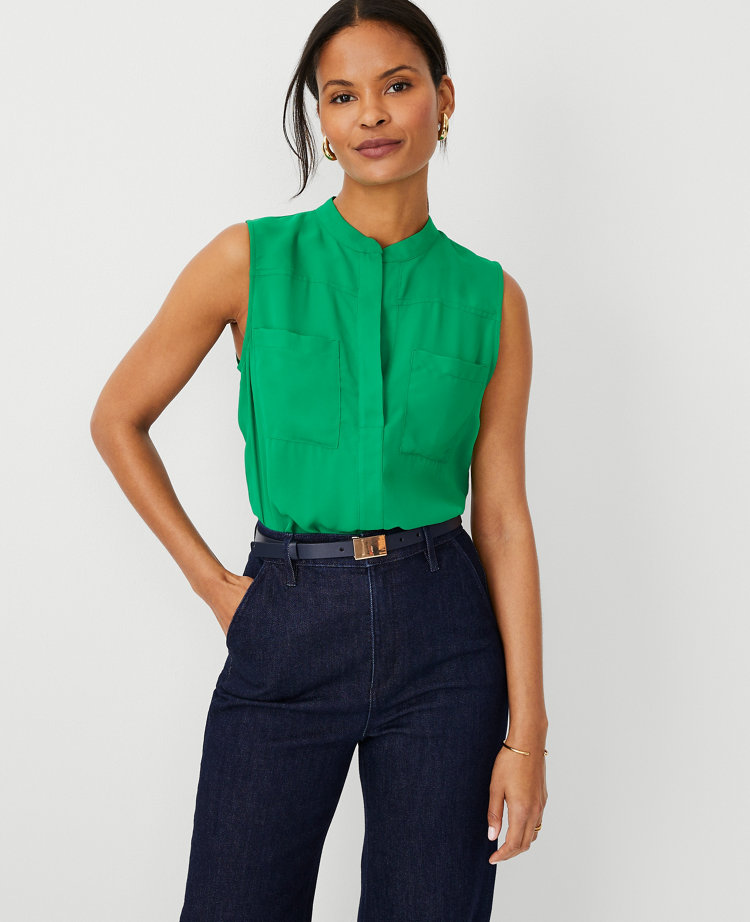 Green Tops For Women, Green Blouses