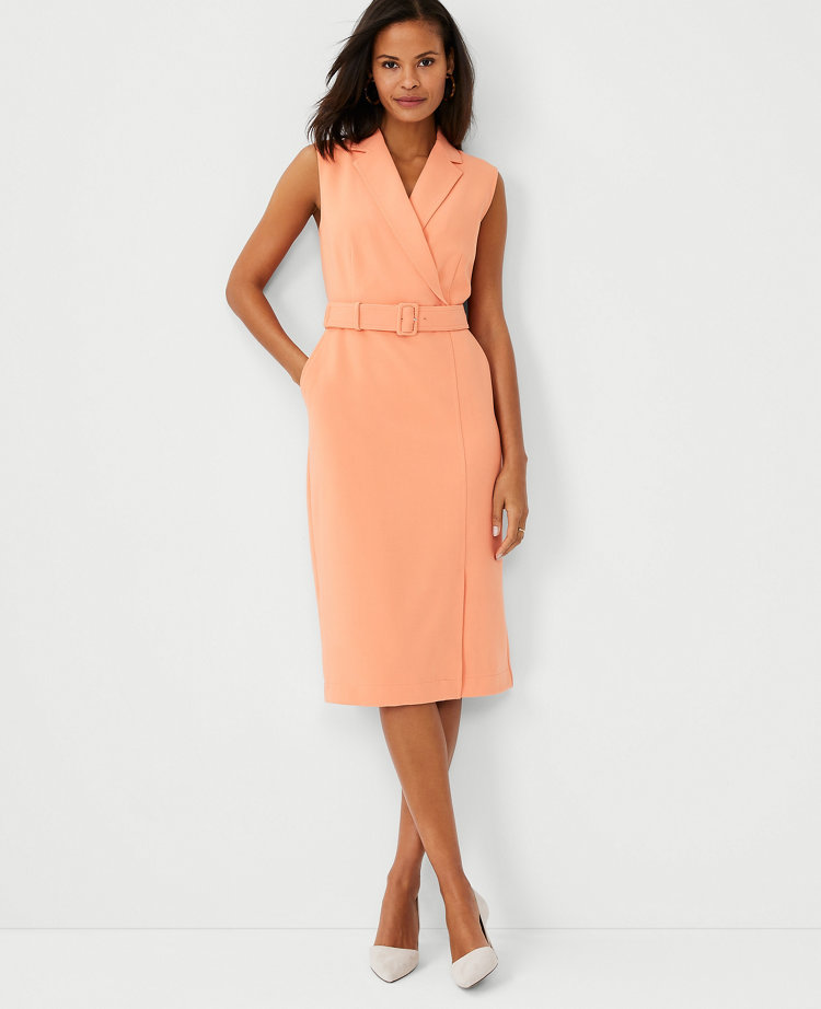 Sheath Dress With Pockets Luxe Ponte Sheath Dress Talbots