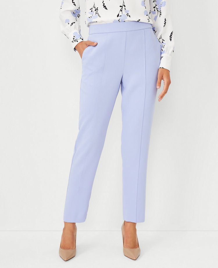 Ann Taylor The High Rise Ankle Pant In Deep Wisteria
