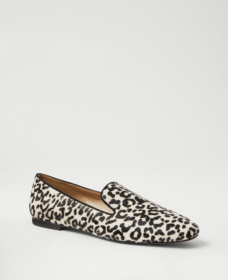 Leopard print sale smoking slippers