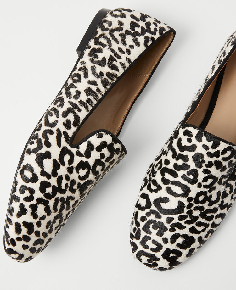 Animal print smoking store slippers