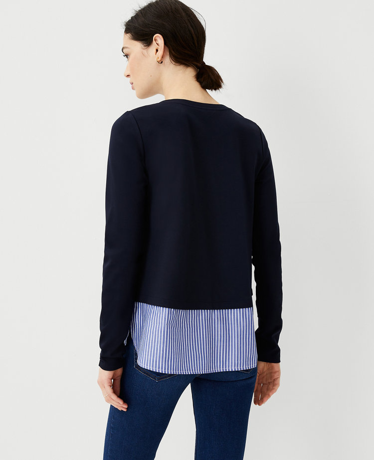 Layered Mixed Media Top