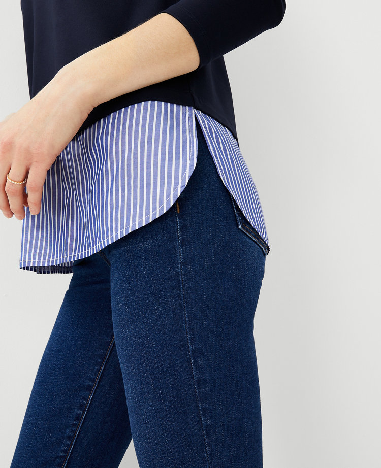 Layered Mixed Media Top