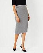 Petite Houndstooth Pencil Skirt carousel Product Image 1