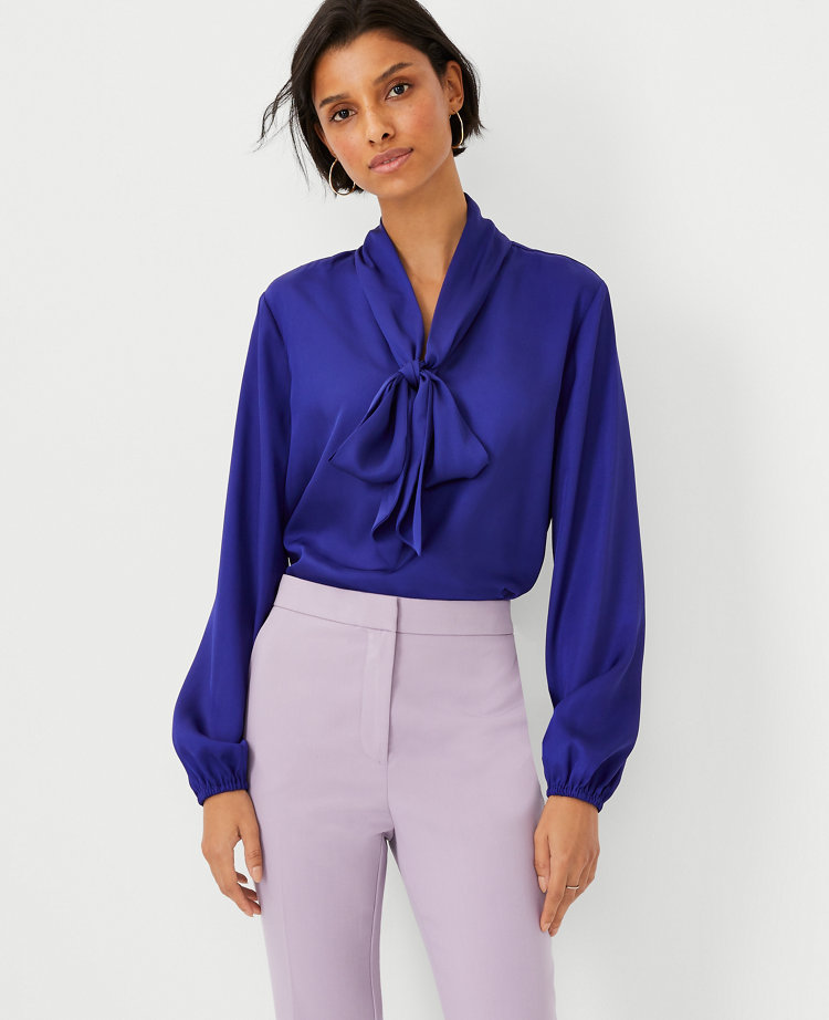 Bow blouse deals