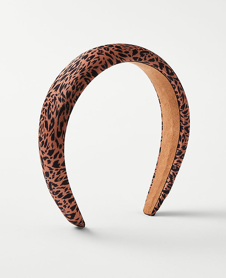 Leopard Print Padded Headband