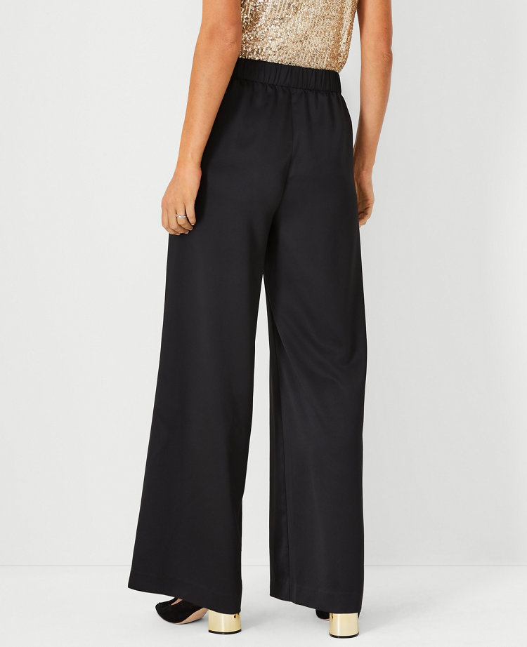 The Petite High Waist Wide Leg Pant