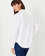 Petite Relaxed Perfect Shirt carousel Product Image 2