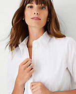 Petite Relaxed Perfect Shirt carousel Product Image 3