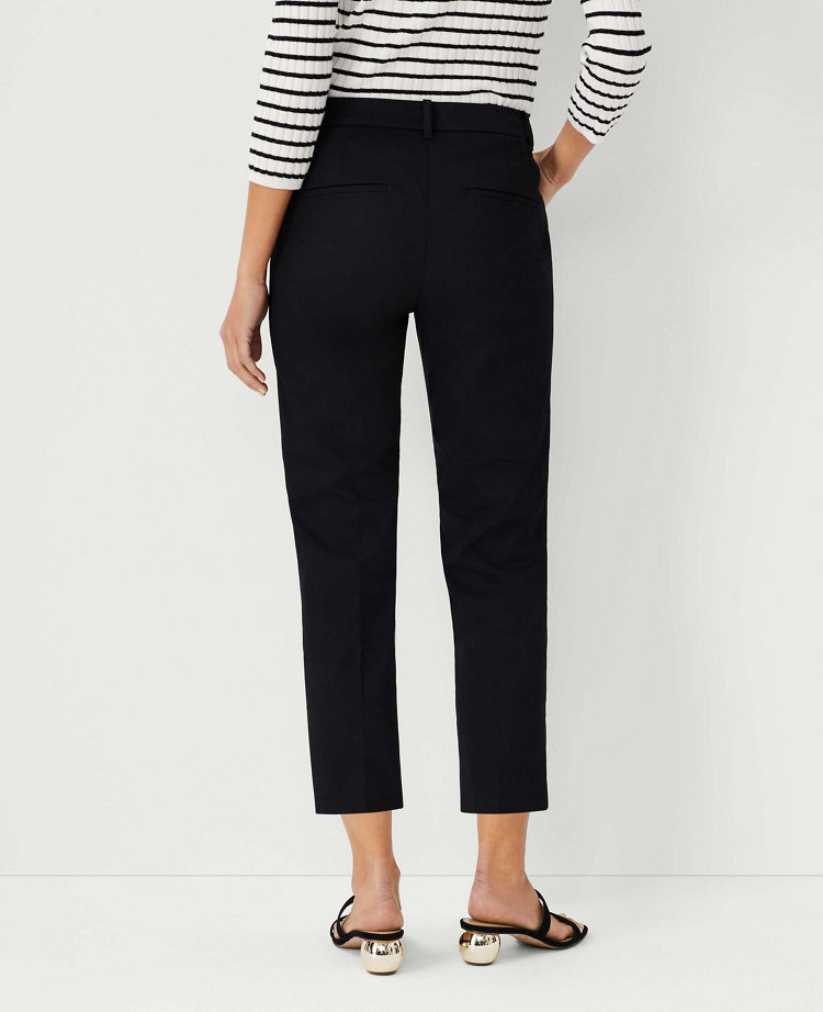 Petite High-Rise Tapered Cropped Pant