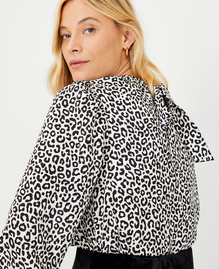 animal print top