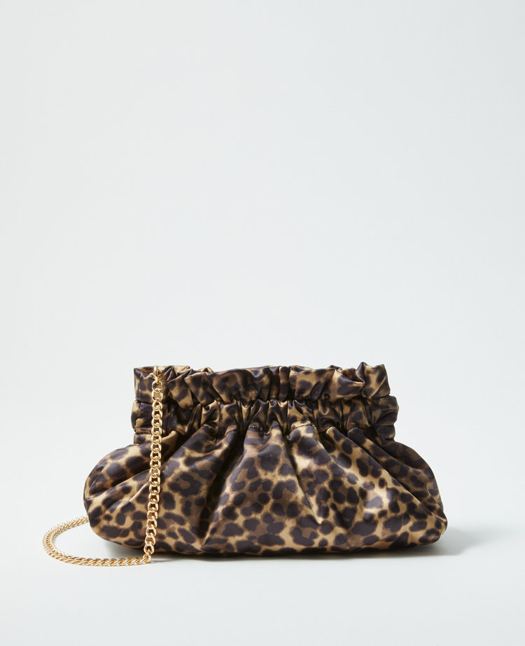 Clutch bag leopard print online