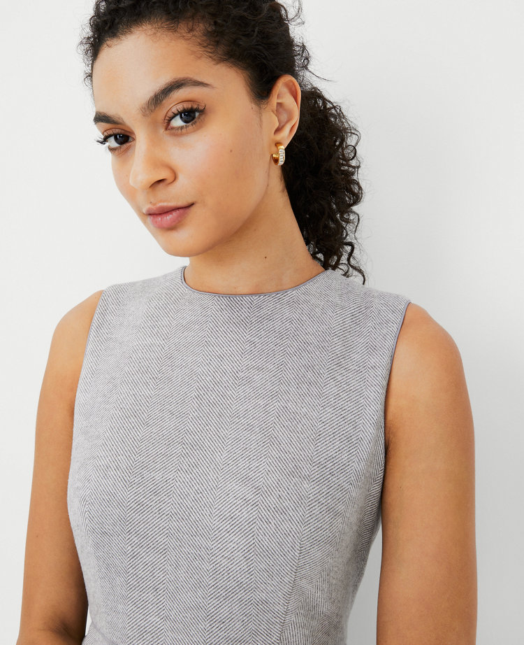 Ann taylor herringbone dress hotsell