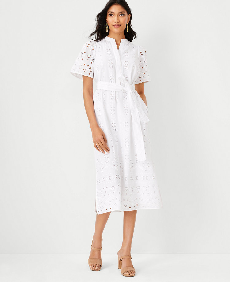 Ann taylor 2025 eyelet dress