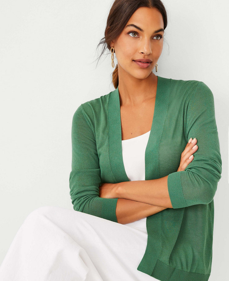 Lightweight Open Cardigan