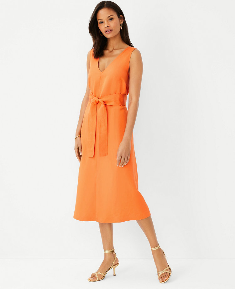 midi dress ann taylor