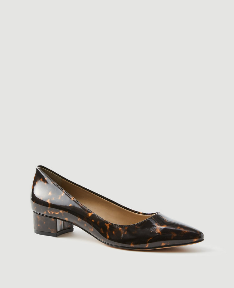 Ann taylor best sale tortoise shell pumps