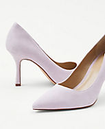 Mila Suede Pumps carousel Product Image 2