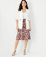Floral Seamed Midi Skirt carousel Product Image 1