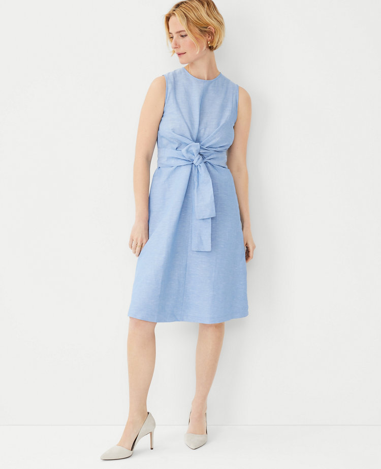 Ann taylor linen outlet dress