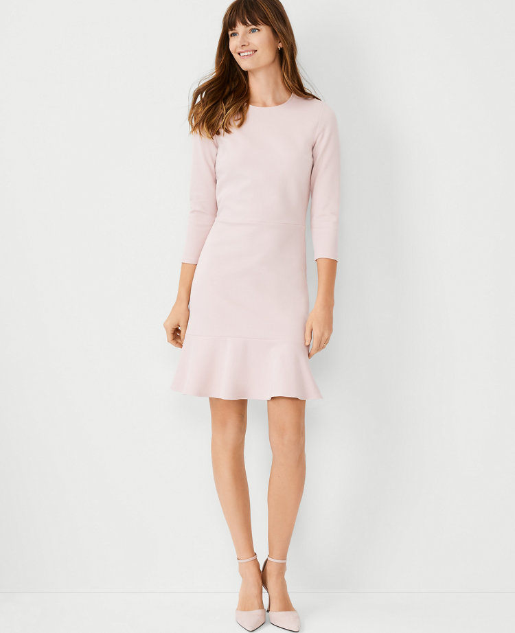 Flounce Sheath Dress