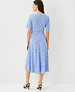 Dotted Wrap Dress carousel Product Image 2