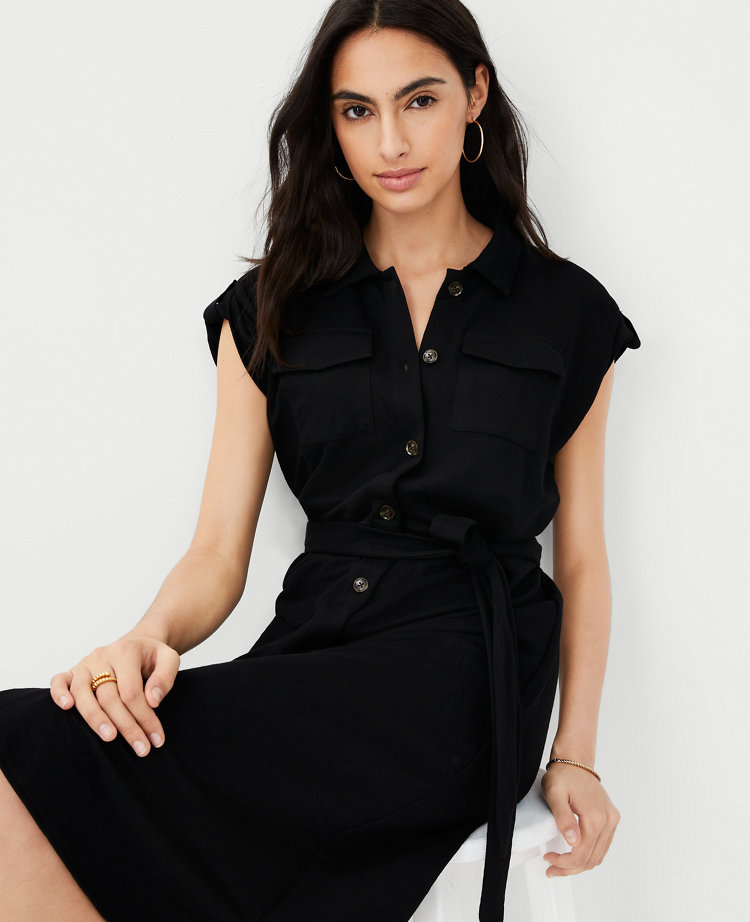 Belted Shirtdress