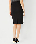 The High Waist Seamed Pencil Skirt in Double Knit carousel Product Image 2
