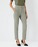The Petite High Waist Ankle Pant in Double Knit carousel Product Image 1