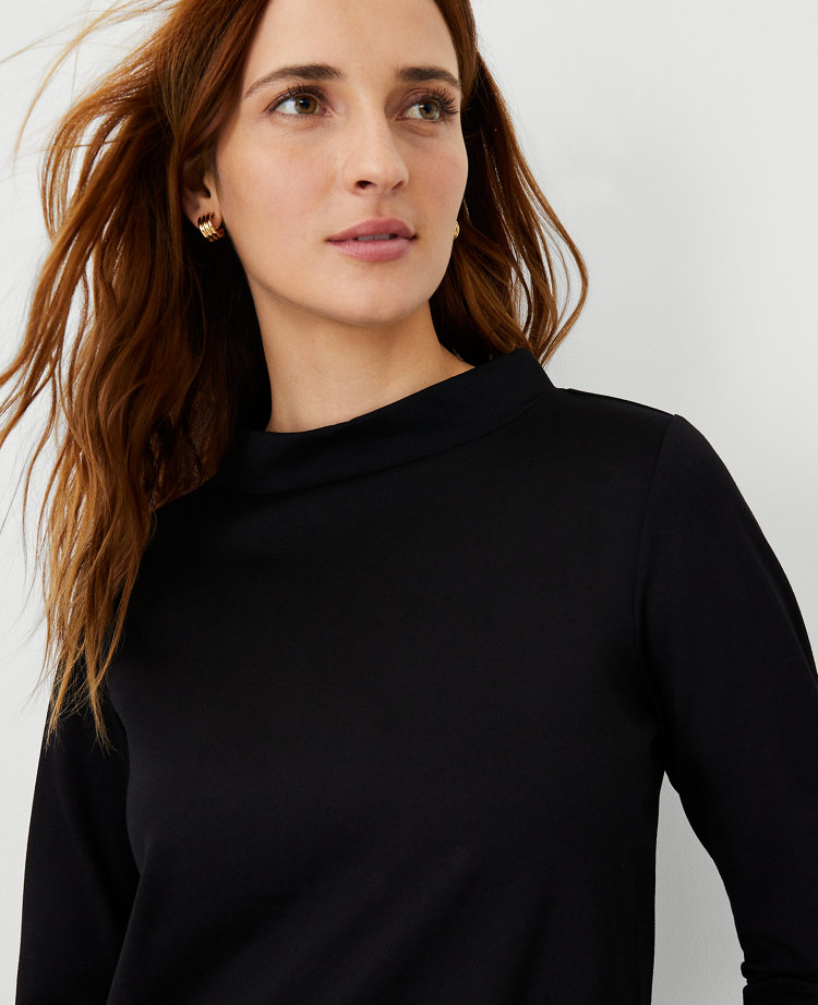 Houndstooth Layered Mixed Media Top