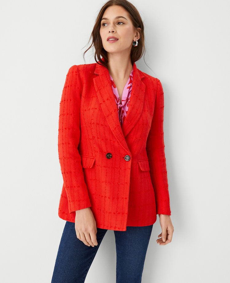 Petite tweed outlet blazers