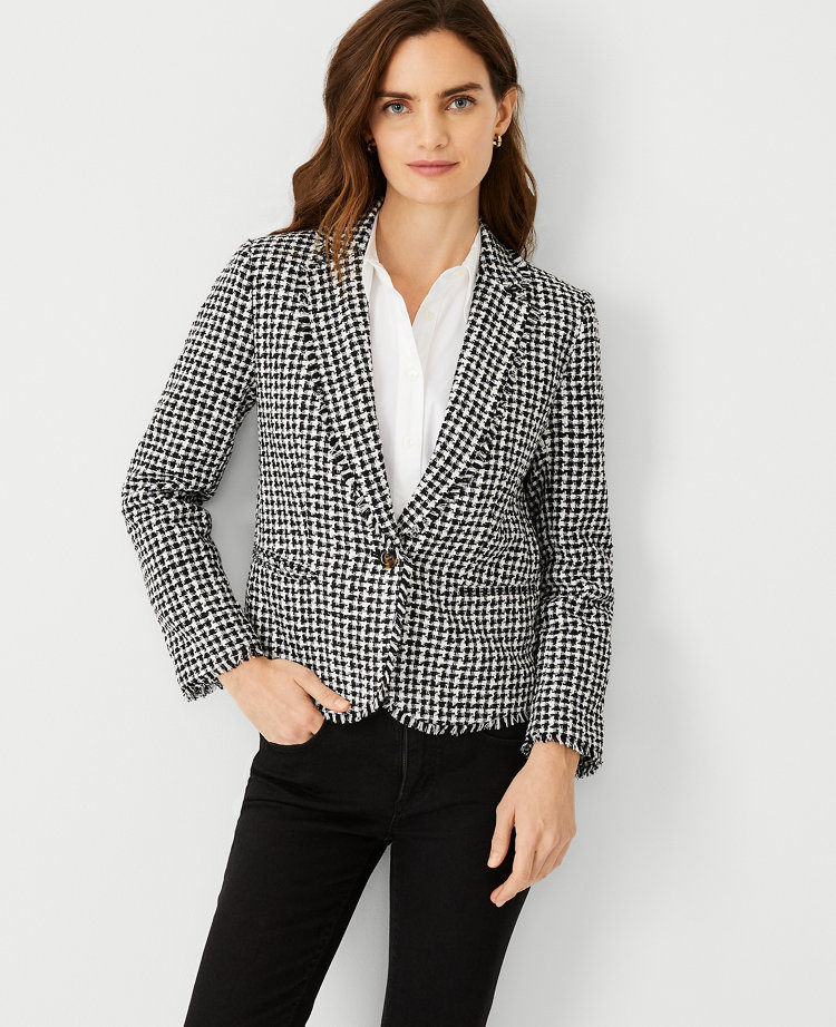 ann taylor black blazer