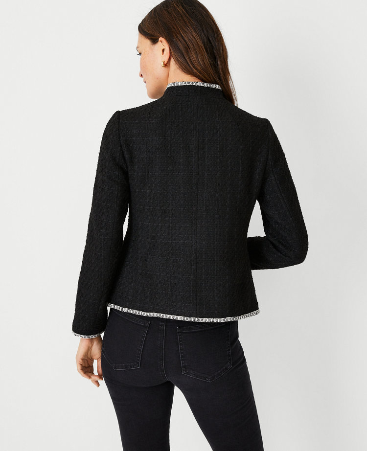 Ann taylor hot sale tweed jacket