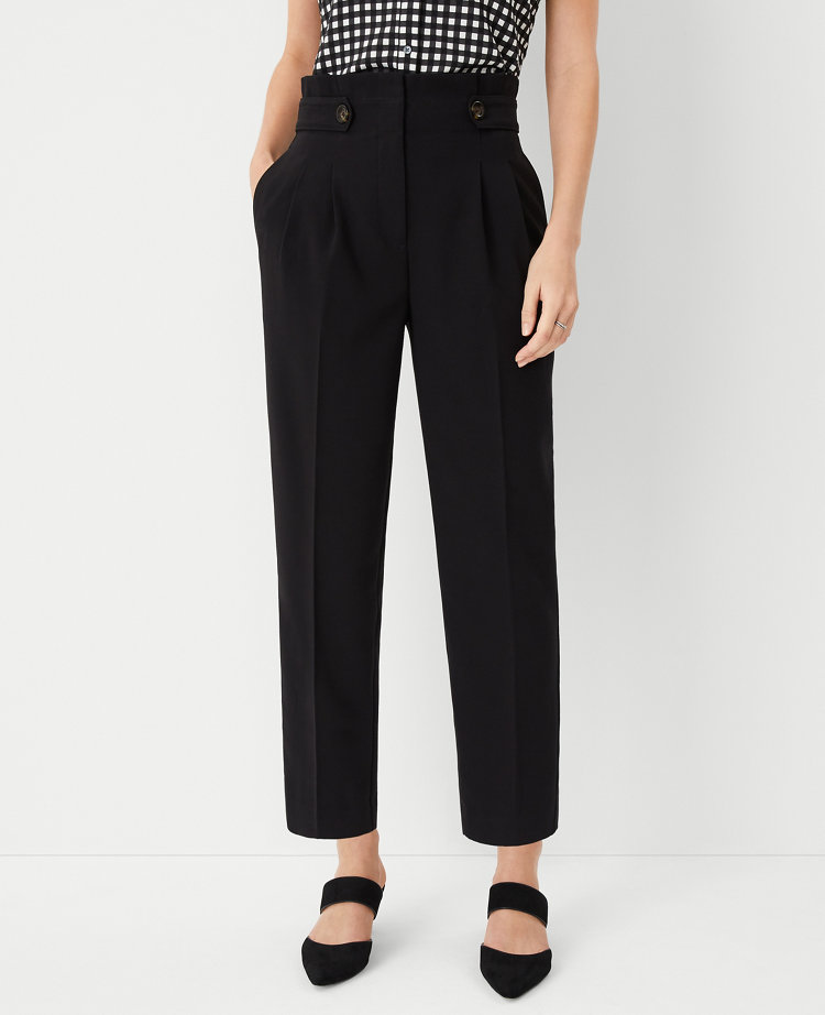 I (5'3) finally found a pair of paper bag pants that don't swallow me up!  Reformation Avalon in petite. Perfect for workdays and the weekend! :  r/PetiteFashionAdvice