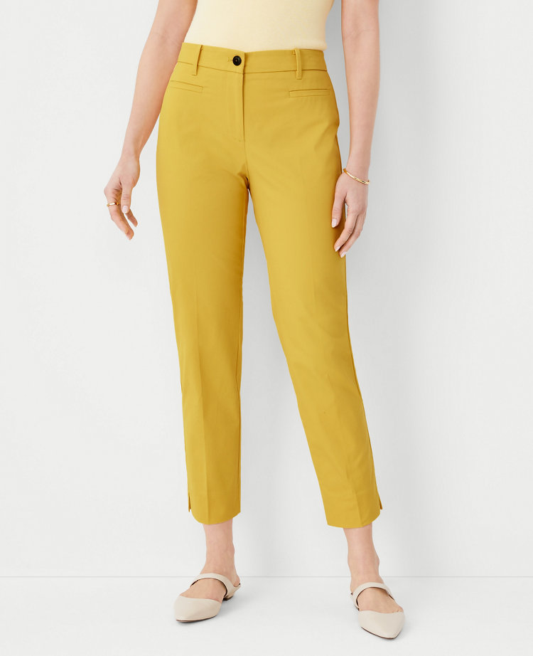 Curl Hw Cropped Pants Black